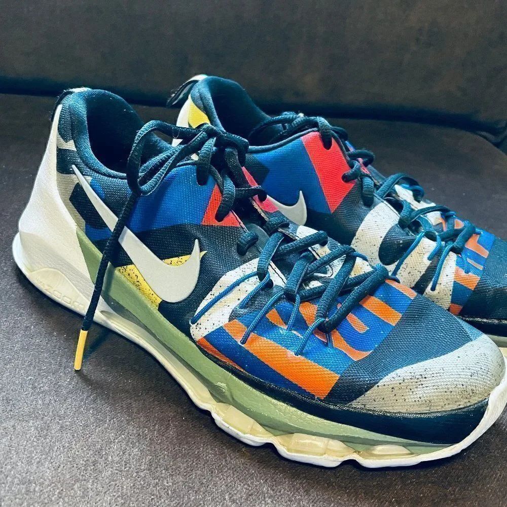 Nike KD 8 GS All Star Northern Lights 7Y 838723-100 Clean original insoles 40 EU